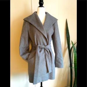 Calvin Klein Wool Blazer Style Coat